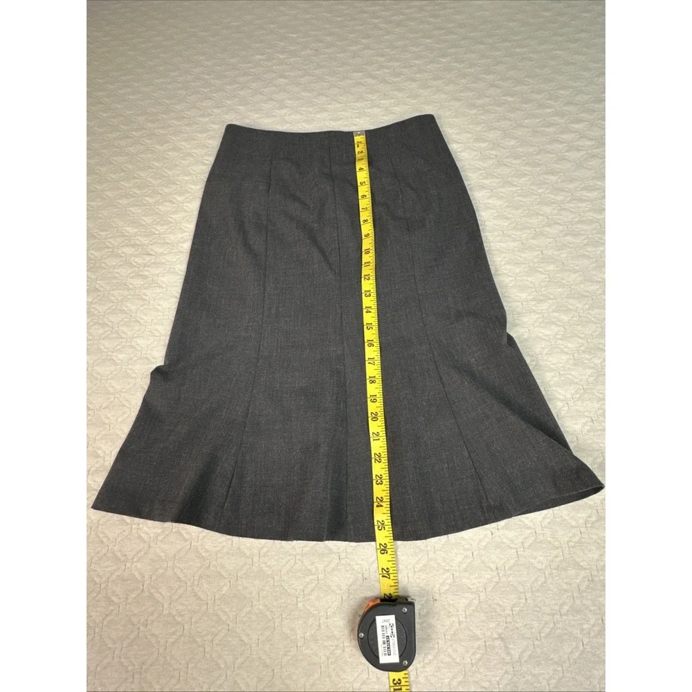 Laundry By Shelli Segal Skirt Sz 6 Feet Heathered Flared